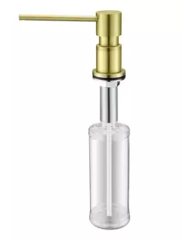 Дозатор для жидкого мыла Paulmark Kraft D003-BR бронза