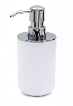 Дозатор для жидкого мыла Ridder Alba 2015501 хром;белый