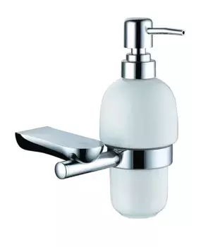 Дозатор для жидкого мыла Rush Luson LU16810 хром;белый