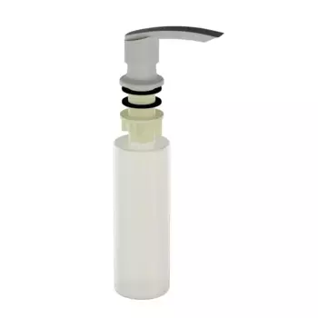 Дозатор для жидкого мыла Ulgran Quartz UQ-02-01 белый