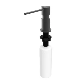 Дозатор жидкого мыла Lemark Expert LM8203BLN черный