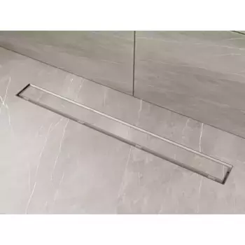 Дренажный канал Plumberia Selection PSL In-Tile PST70MT, 70 см, под плитку, нержавеющая сталь матовая