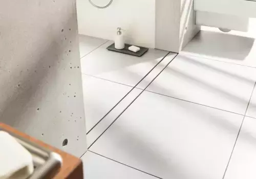 Дренажный канал VIEGA Advantix Basic 753221, 13х90х3,5 под плитку