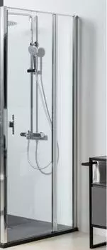 Душевая дверь Allen Brau Priority 120 3.31007.00, профиль хром, стекло прозрачное