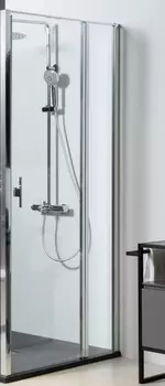 Душевая дверь Allen Brau Priority 140 3.31034.00, профиль хром, стекло прозрачное
