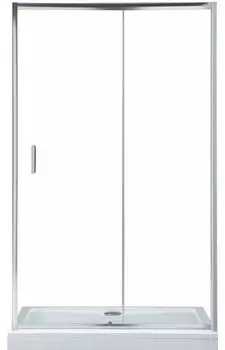 Душевая дверь Aquanet SD-1200A профиль хром, стекло прозрачное