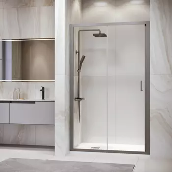 Душевая дверь RGW Passage 41081414-110 стекло прозрачное, профиль серый