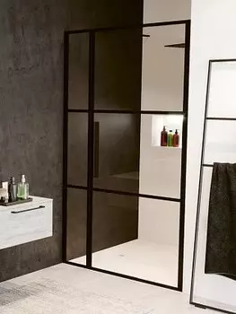 Душевая дверь Riho Grid GB104 G004005121, 120x200 см с фиксированной частью 30 см