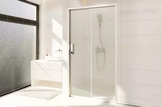 Душевая дверь Royal Bath Accord 110 RB110HS-T-ST стекло прозрачное, профиль сатин