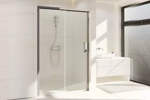 Душевая дверь Royal Bath Accord 165 RB165HS-T-CH стекло прозрачное, профиль хром