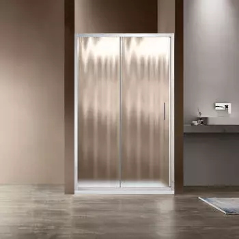 Душевая дверь Vincea Garda VDS-1G120CH, стекло шиншилла, хром