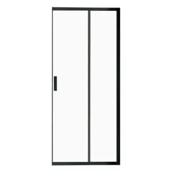 Душевая дверь Vincea Garda VHC-1G100CLB 100 см, профиль черный, стекло прозрачное