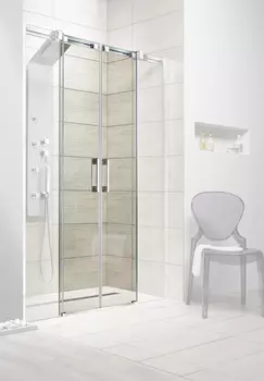 Душевая дверь в нишу 140 см Radaway Espera DWD 140 380240-01 стекло прозрачное