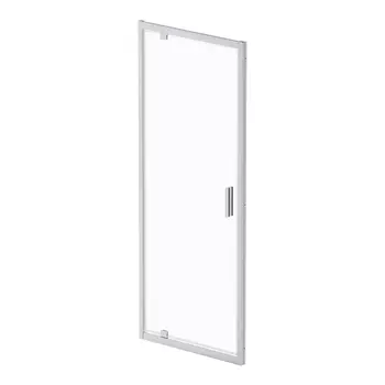 Душевая дверь в нишу 80x195 AM.PM Gem W90G-80-1P-MT стекло прозрачное, профиль хром матовый
