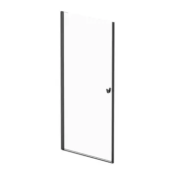Душевая дверь в нишу AM.PM Sunny 90x190 см W87G-90-1P-BT профиль черный матовый, стекло прозрачное