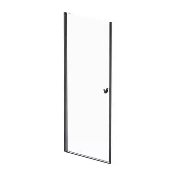 Душевая дверь в нишу AM.PM Sunny 80x190 см W87G-80-1P-BT профиль черный матовый, стекло прозрачное