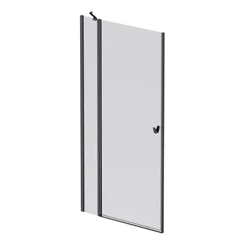 Душевая дверь в нишу AM.PM Sunny 100x190 см W87G-100-1P-BT профиль черный матовый, стекло прозрачное