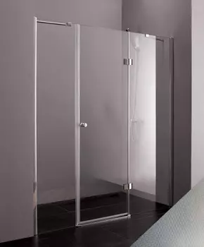 Душевая дверь в нишу Cezares VERONA-W-B-13-60+60/40-P-Cr-R стекло punto
