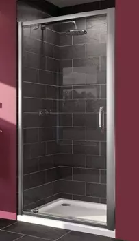 Душевая дверь в нишу Huppe X1 140703.069.321 распашная 90 см