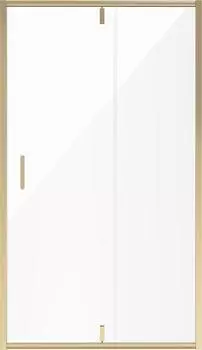 Душевая дверь в нишу Niagara Nova 120 NG-43-12AG, профиль золото, стекло прозрачное