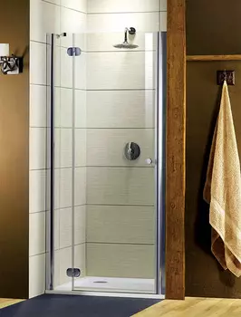 Душевая дверь в нишу Radaway Torrenta DWJ 80 прозрачное стекло L