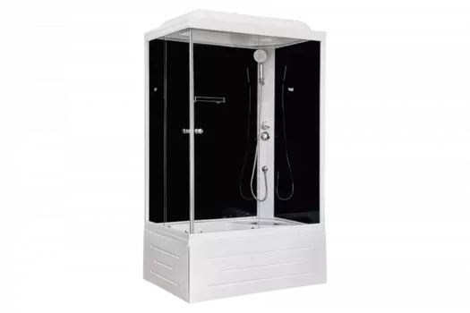 Душевая кабина 100х80 см Royal Bath BP RB8100BP5-BT-R стекло прозрачное