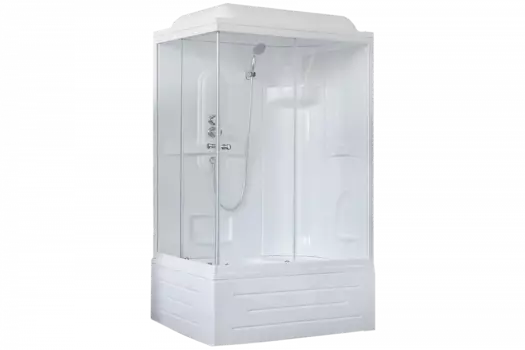 Душевая кабина 100х80 см Royal Bath BP RB8100BP1-T-R стекло прозрачное