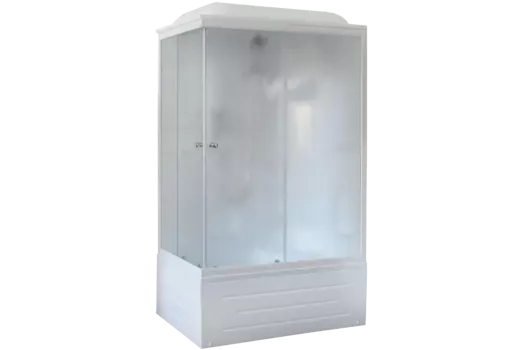 Душевая кабина 100х80 см Royal Bath BP RB8100BP1-M-R стекло матовое