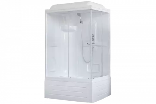 Душевая кабина 100х80 см Royal Bath BP RB8100BP1-T-L стекло прозрачное