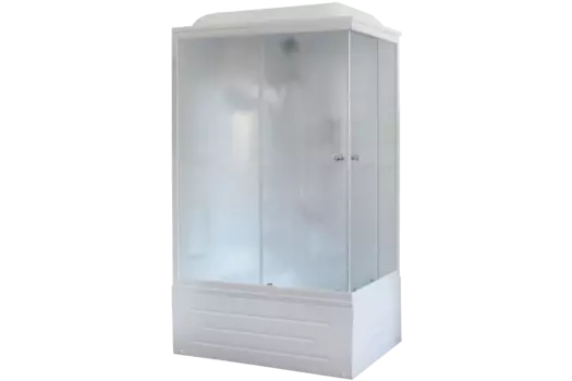Душевая кабина 100х80 см Royal Bath BP RB8100BP1-M-L стекло матовое
