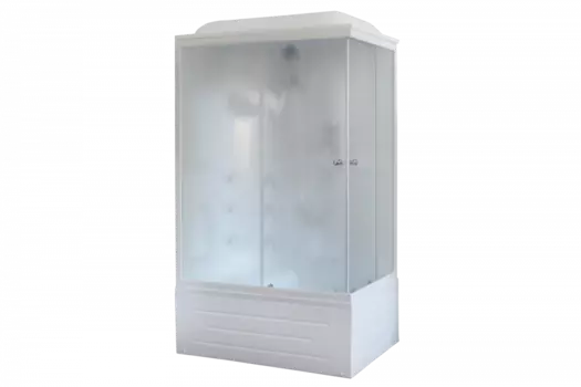 Душевая кабина 120х80 см Royal Bath BP RB8120BP2-M-L стекло матовое с гидромассажем