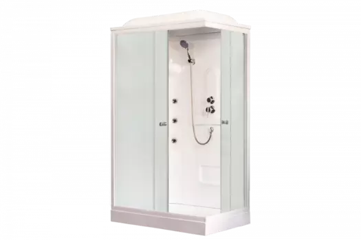 Душевая кабина 120х80 см Royal Bath HP RB8120HP2-M-L стекло матовое с гидромассажем