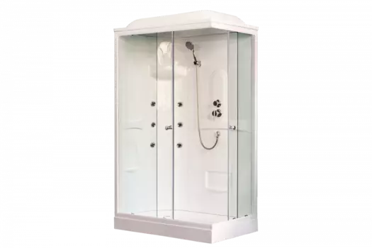 Душевая кабина 120х80 см Royal Bath HP RB8120HP2-T-L стекло прозрачное с гидромассажем