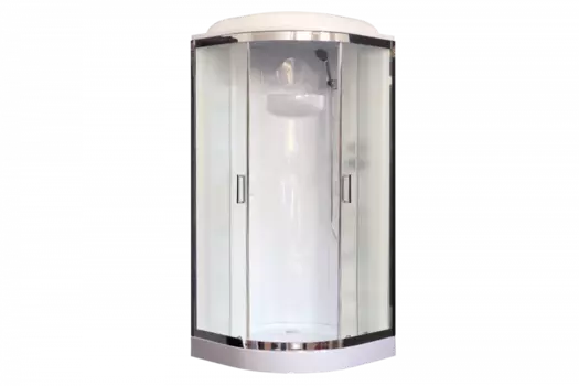 Душевая кабина 90х90 см Royal Bath НК RB90HK1-M-CH стекло матовое