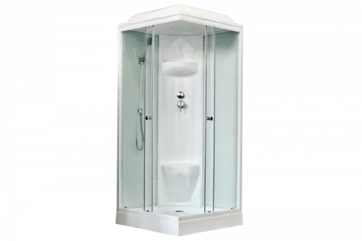 Душевая кабина 90х90 см Royal Bath НР RB90HP6-WT стекло прозрачное