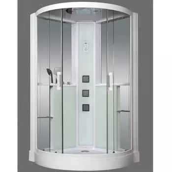 Душевая кабина Grossman GR142 120x120 см, профиль белый