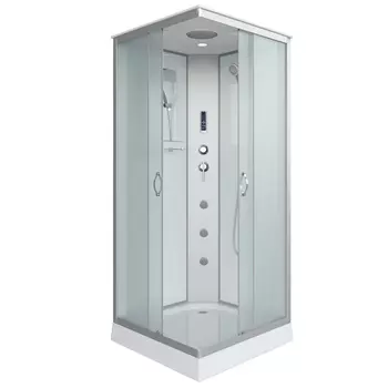 Душевая кабина Niagara Classic 11011423F стекло матовое, профиль серебро