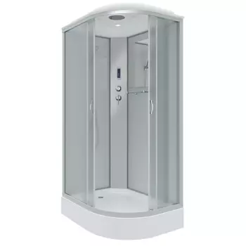 Душевая кабина Niagara Classic 33121423LP стекло матовое, профиль серебро