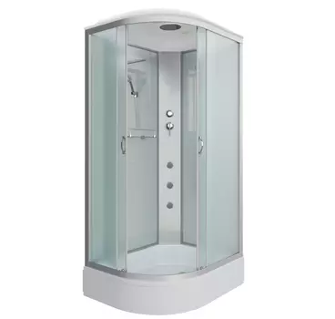 Душевая кабина Niagara Classic 331944RG стекло матовое, профиль серебро