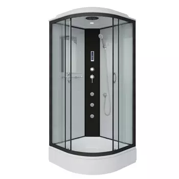 Душевая кабина Niagara Classic 67031414F стекло прозрачное, профиль черный