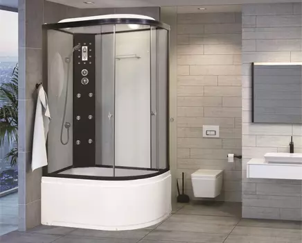 Душевая кабина Niagara Standart+ 19100134L 120х80х220 стекло тонированное