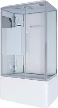 Душевая кабина Niagara Ultra 120x80 NG-307-01L 3070164L левая, профиль хром, стекло прозрачное с полосой