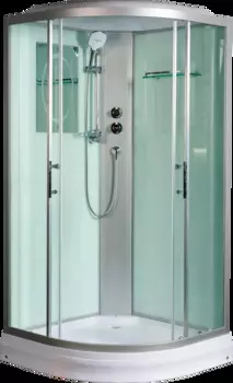 Душевая кабина Weltwasser WW500 10000003225 стекло прозрачное, профиль хром