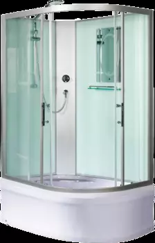 Душевая кабина Weltwasser WW500 10000003250 стекло прозрачное, профиль хром