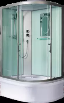 Душевая кабина Weltwasser WW500 10000003251 стекло прозрачное, профиль хром