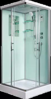 Душевая кабина Weltwasser WW500 10000003267 стекло прозрачное, профиль хром