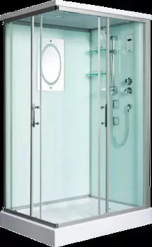 Душевая кабина Weltwasser WW500 10000003273 стекло прозрачное, профиль хром