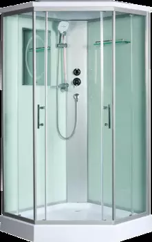 Душевая кабина Weltwasser WW500 10000003280 стекло прозрачное, профиль хром