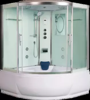 Душевая кабина Weltwasser WW500 10000003291 стекло прозрачное, профиль хром