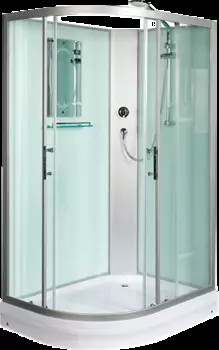 Душевая кабина Weltwasser WW500 10000003328 стекло прозрачное, профиль хром